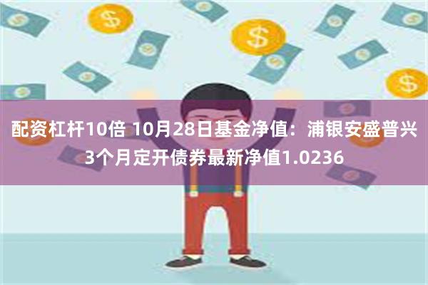 配资杠杆10倍 10月28日基金净值：浦银安盛普兴3个月定开债券最新净值1.0236