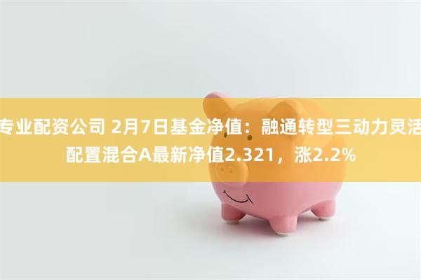 专业配资公司 2月7日基金净值：融通转型三动力灵活配置混合A最新净值2.321，涨2.2%